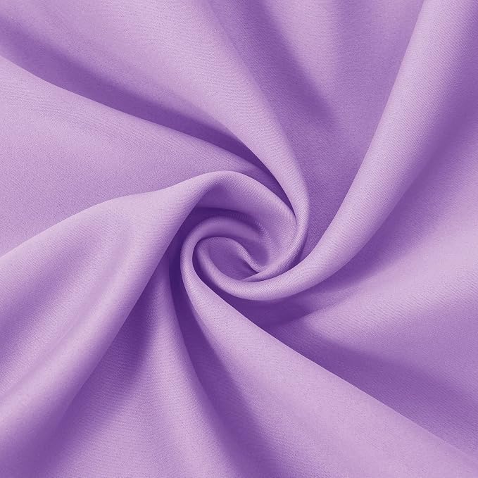 Blackout Curtains 52 x 95 inch/Lavender Curtains Set of 2 Panels/Thermal - Image 5