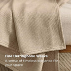 Bedsure GentleSoft 100% Cotton Blanket Queen Size - Image 3
