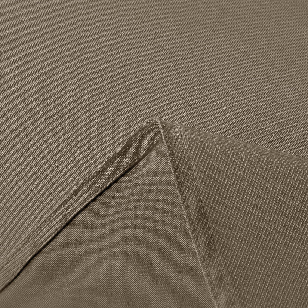sancua Rectangle Tablecloth - 54 x 120 Inch - Stain and Wrinkle Resistant Washable Polyester Table Cloth, Decorative Fabric Table Cover for Dining Tables, Buffet Parties and Camping, Taupe