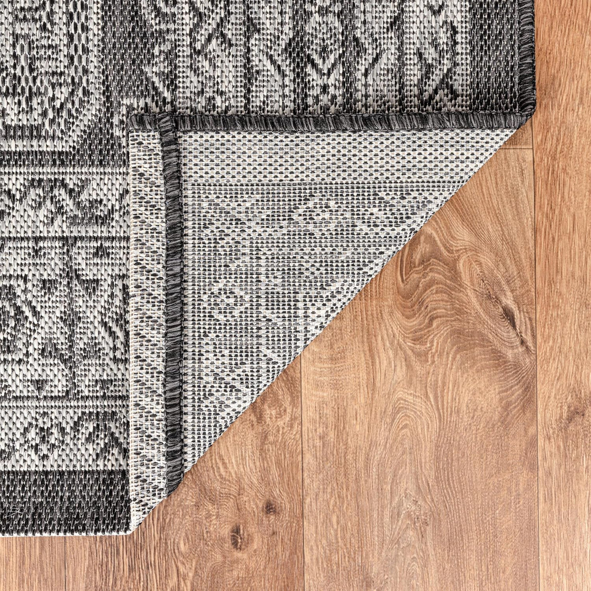 Keen Home Design Terrace Outdoor Area Rug - 4x6 Washable Indoor/Outdoor Rug for Patio, Kitchen, Balcony, Beach, Garden, Deck and Porch, Size: 3'10"x5'7"