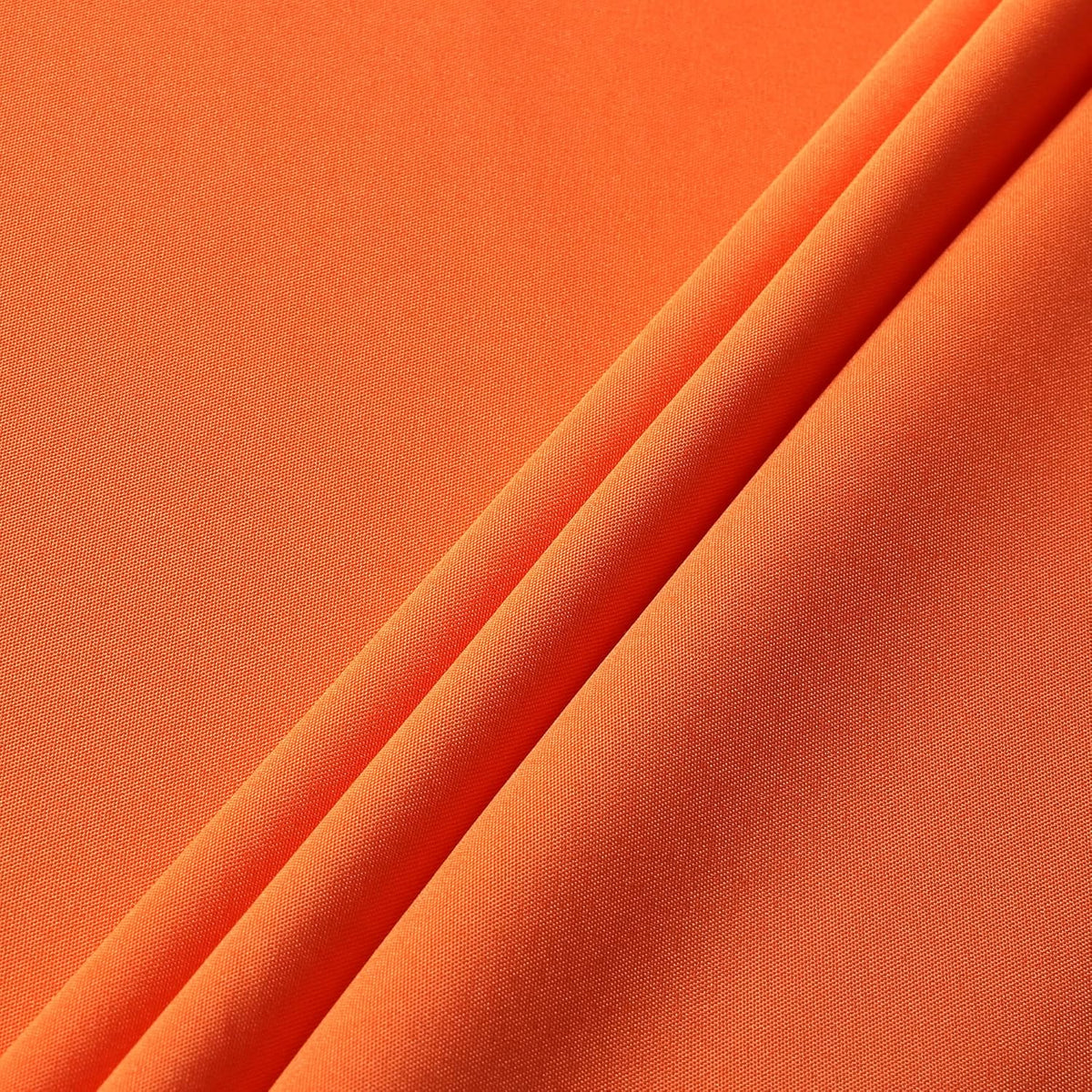 sancua Rectangle Tablecloth - 54 x 120 Inch - Stain and Wrinkle Resistant Washable Polyester Table Cloth, Decorative Fabric Table Cover for Dining Tables, Buffet Parties and Camping, Orange