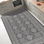Keen Home Design Terrace Outdoor Area Rug - 4x6 Washable Indoor/Outdoor Rug for Patio, Kitchen, Balcony, Beach, Garden, Deck and Porch, Size: 3'10"x5'7"