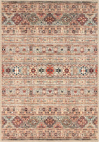 Keen Home Design 6x9 Rug - Machine Washable Area Rug with Non-Slip Backing, Ideal for Living Room, Dining Room, Bedroom - Vintage, Easy Clean, Durable, Low Pile Rug - (6' x 9')