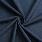 Vision Home Navy Blue Pinch Pleated Full Blackout Curtains Linen Blended Room - Image 5