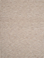 Nourison Home Positano 10' x 14' Beige Fabric Modern Area Rug (10' x 14')