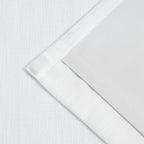 Vision Home White Pinch Pleated Full Blackout Curtains Thermal Insulated Window - Image 7