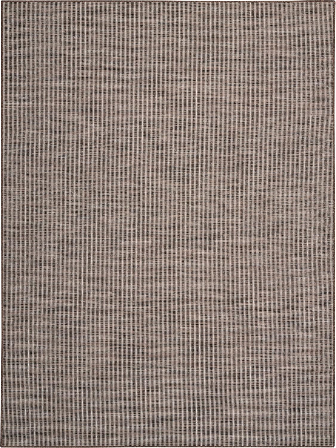 Nourison Home Positano 7' x 10' Natural Fabric Modern Area Rug (7' x 10')