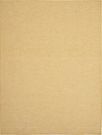 Nourison Positano Indoor-Outdoor Yellow 8' x 10' Area Rug, Easy Cleaning, Non Shedding, Bed Room, Living Room, Dining Room, Backyard, Deck, Patio (8x10)